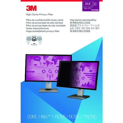 [中断] 3M安全/隐私过滤器高清晰度类型HC215W9B