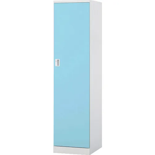 Naiki Locker 1个人GL类型门：粉末蓝色 /身体：透明白色