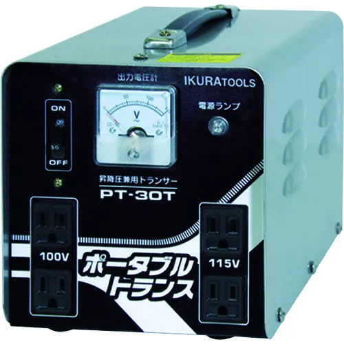 Ikura便携式变压器，用于提升和降低，3KVA（40211）
