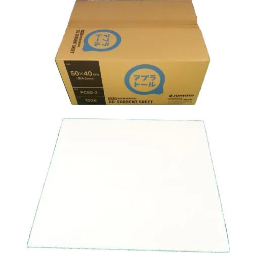 Johnan Oil吸收性abratol纸50 x 40 x 0.2厘米100张
