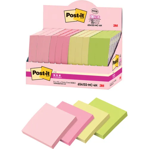 3m post-it强粘合剂注意多色4增加包装