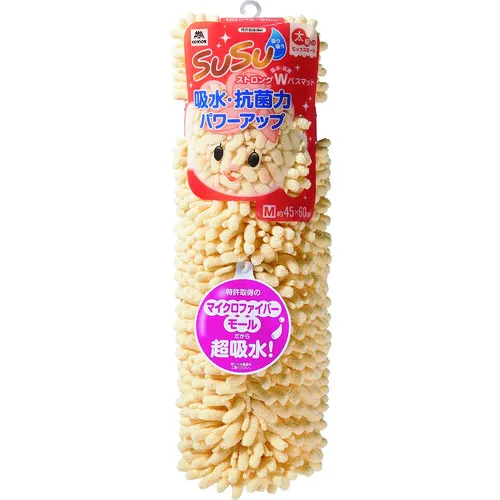 秃鹰浴垫苏苏抗菌强w 45 x 60女性黄色