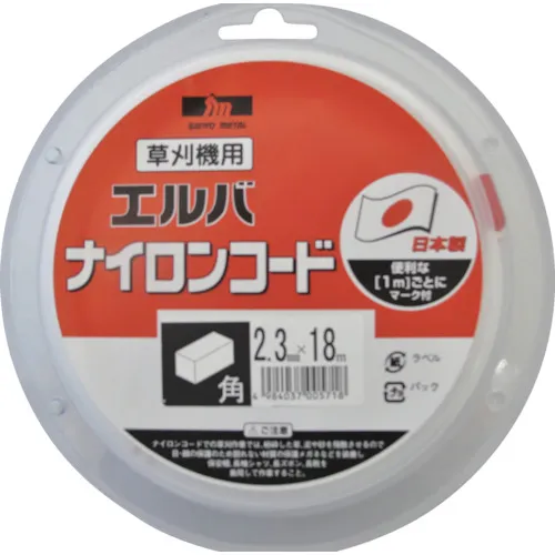 Sanyo Metal Nylon线正方形2.3 x 18m
