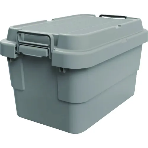 Trusco Trunk货物平坦顶部规格50L灰色