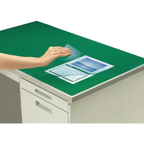Kokuyo Desk Mat Soft，带有底层/绿色902 x 622毫米MAR-417G