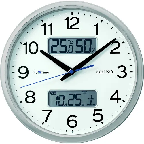 精工无线电挂钟“ Seikonextime ZS251S”（混合无线电时钟）