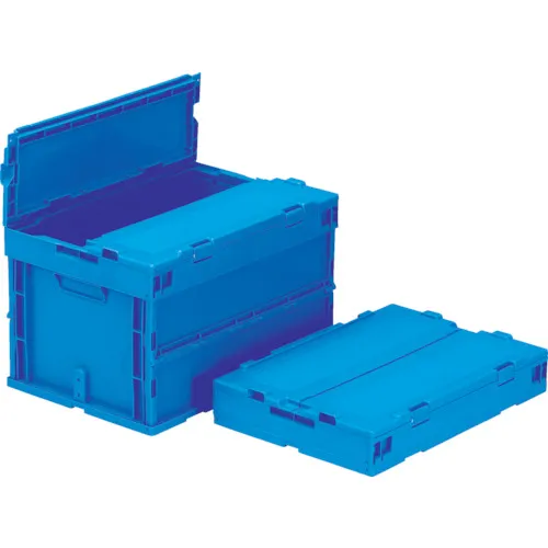 Sanko Lid集成折叠容器558900 Sankret Oricon P50B-SL蓝色