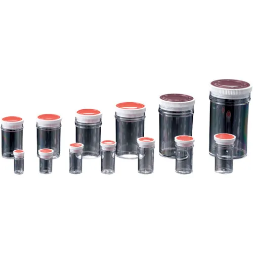 サンプラ　スチロール容器Ａ型（押蓋式）　１２０ｍｌ（５０個入り）