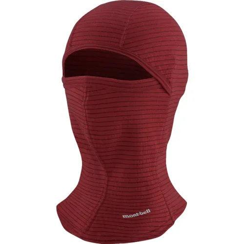 Montbell Super Merino羊毛Balaclava 1118170 Papri红色M/L