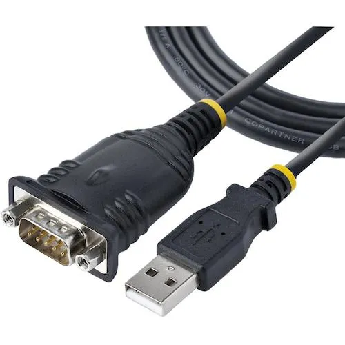 Startech USB-RS232C串行转换电缆/USB 2.0/91cm/d-sub 9针转换器转换适配器