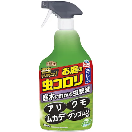 地球花园花园昆虫滚筒喷雾类型1000ml