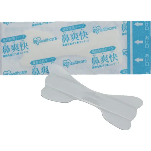 [停产] Iris 527160鼻膨胀胶带，透明（4张）