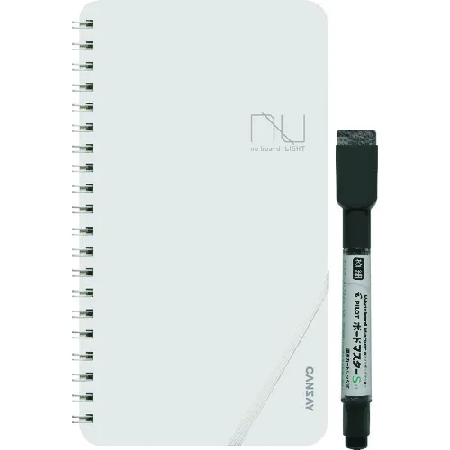 欧洲印刷笔记本白板NU板浅灰色113 x 204毫米