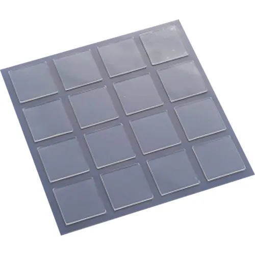 耐耐凝胶抗尖头凝胶凝胶块价值50 x 50 x 2 mm（平方型）