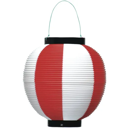 Sasagawa Lantern Poly Lantern Red and White