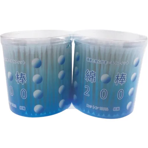 生命棉签200干净可靠的合身200件x 2