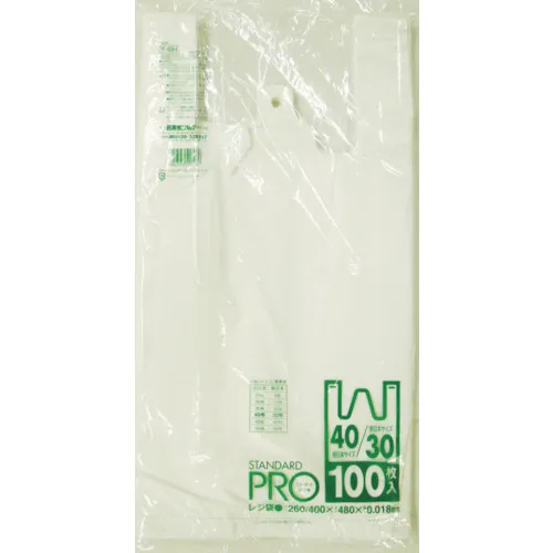 Sanipack Y-6H塑料袋乳白色（东日本第30号/日本西部40号）