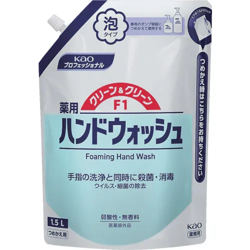 KAO商业清洁和清洁F1补充1.5L
