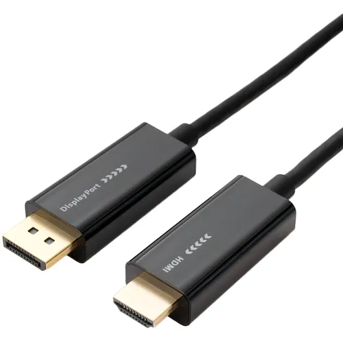 MCO DisplayPort至HDMI 2.0电缆黑色2M