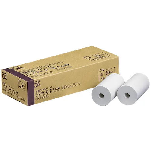 Kokuyo热卷纸宽58mm x大约11m 5卷RP-TH583H