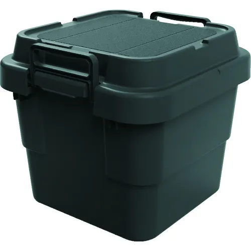 Trusco Trunk货物平坦顶部规格30L黑色