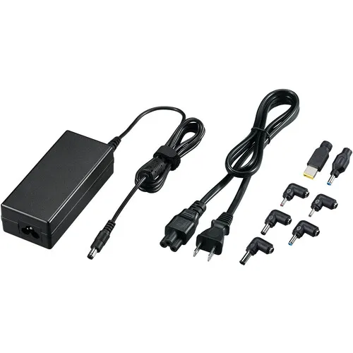 笔记本电脑的Sanwa AC适配器（65W，多类型）