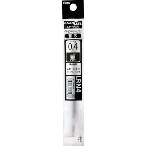 Pentel Ballpoint Pen Refill Energel Refill 0.4mm黑色