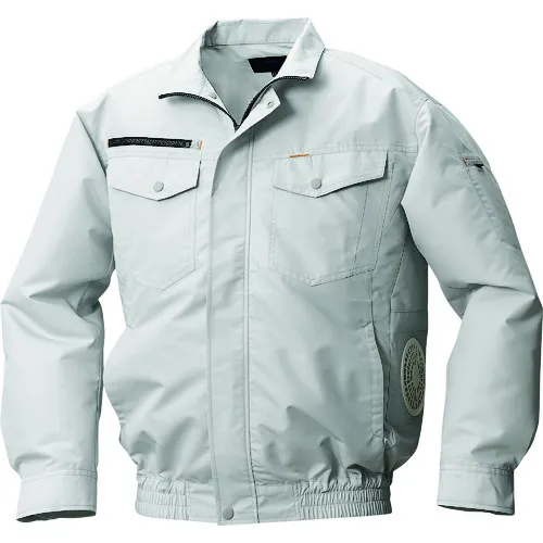 空调服装棉花/聚融合水平风扇空调服装®仅白色4L