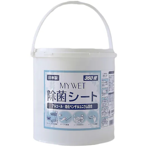 绿色布消毒剂湿板Mywet 350消毒纸体