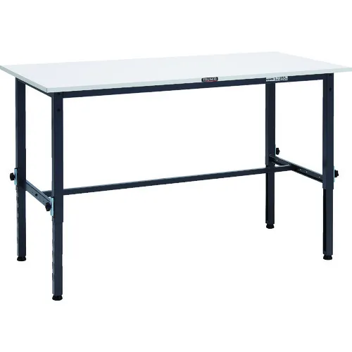 Trusco轻巧的工作表高度可调节（150kg）AEM类型1500x600xh650-950基本类型的深灰色