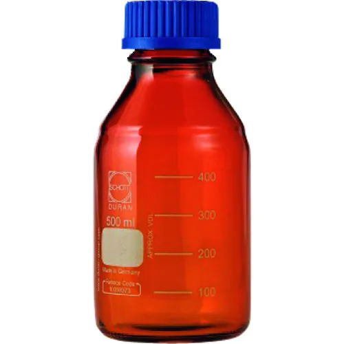 作为拧紧瓶棕色500ml GL-45A