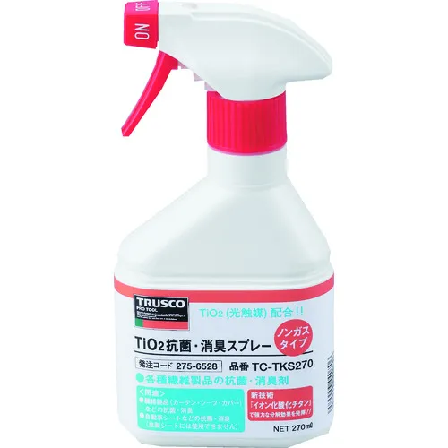 Trusco光催化TIO2抗菌和除臭喷雾剂非气体270ml