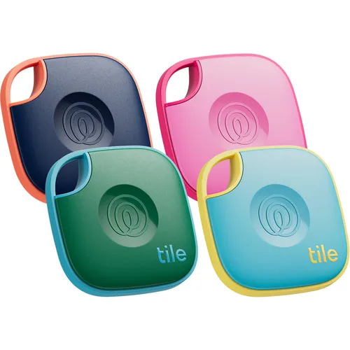 Ｔｉｌｅ　紛失防止タグ　Ｌｉｆｅ３６０　Ｍａｔｅ（２０２４）　カラー　４個パック／電池交換不可（大約３年）