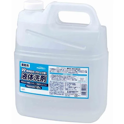Kumano Oil Pharma Act液体洗涤剂4L
