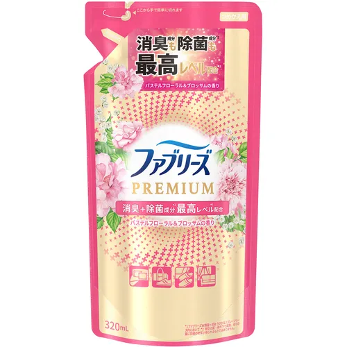 P＆G除臭剂Febres Premium粉彩花卉和花朵香水320ml