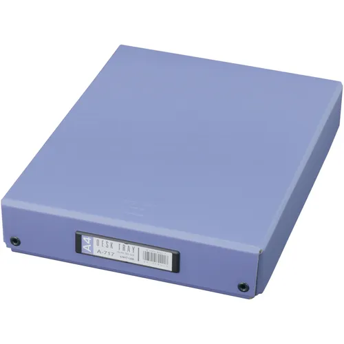 Lihit Desk Tray Blue Violet A4