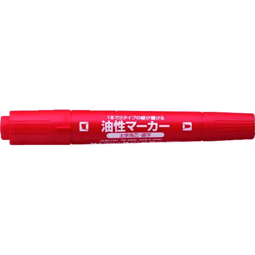 Kokuyo油基标记Twin Bold/细红色PM-42NR