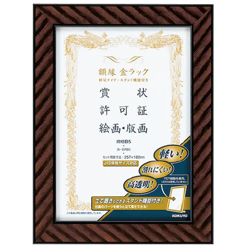Kokuyo框架金架轻巧的类型带有标准B5尺寸汽车ERB5