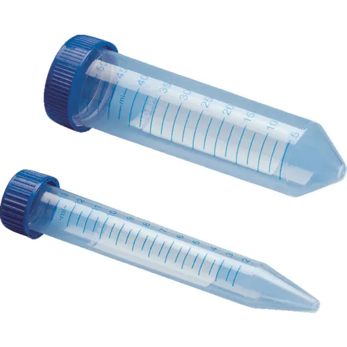 Tarsons Spinwin锥形沉积管由PP/LID制成：HDPE 15mL灭菌