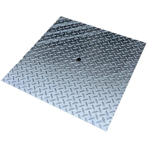 Okuoka Steel水收集器，条纹钢板盖，用于套管600，改进的外壳T-2