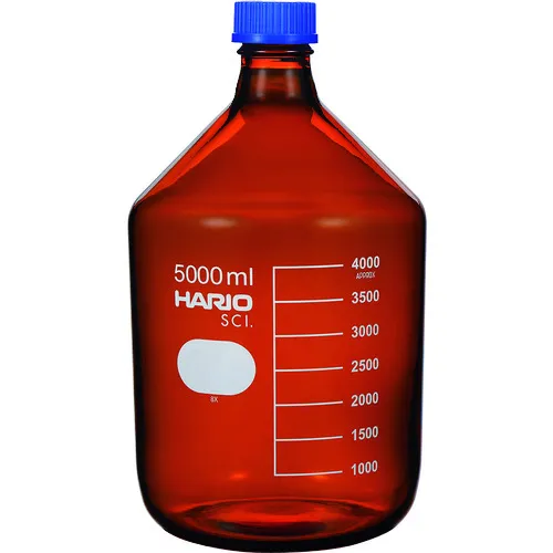 hario瓶耐热拧出瓶（棕色）5000ml