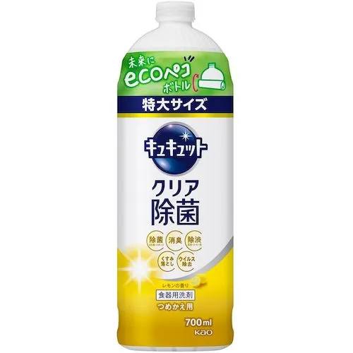Kao Kyukutto清除补充柠檬味700ml