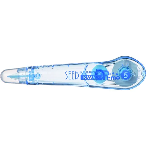 种子校正胶带罂粟词pimo，用用过的类型，蓝色，5mm