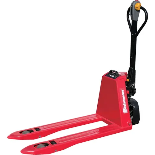 [停产] Bishamon电动手工托盘卡车驱动Ecolier均匀负载1300kg叉长1070 x宽度150 x间距240毫米
