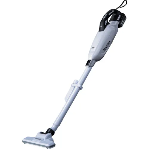 Makita可充电清洁剂18V BL电动机胶囊一键开关白色（带主机，电池和充电器）