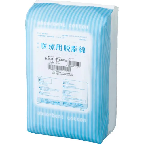 hakuzo医疗纱布hakuzo棉花脱胶棉500克
