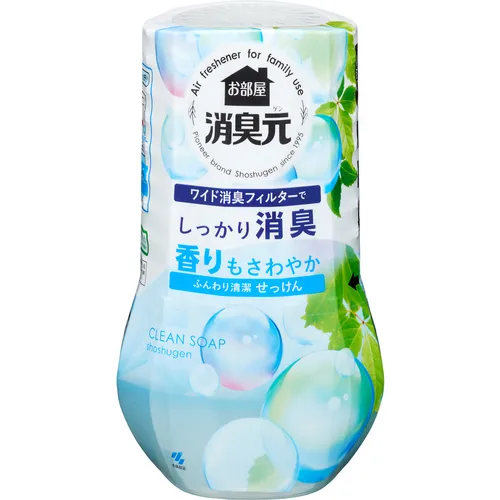 Kobayashi Pharmaceutical：除臭您的房间 - 柔软，干净的肥皂
