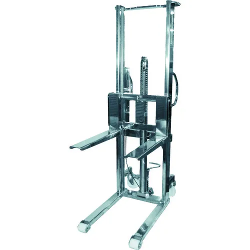 Bishamon Fork升降机支架Traver Lift（脚踏液压型）均匀负载500kg叉尺寸600 x 110mm