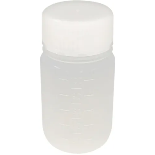 Kokugo JK-PP瓶，宽口，100毫升（200瓶），聚丙烯