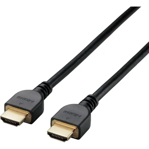 Elecom HDMI电缆以太网兼容高盾牌连接器5.0m黑色